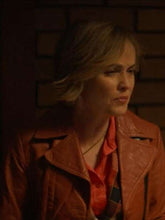 Judy Bissett Last Days of the Space Age Leather Coat