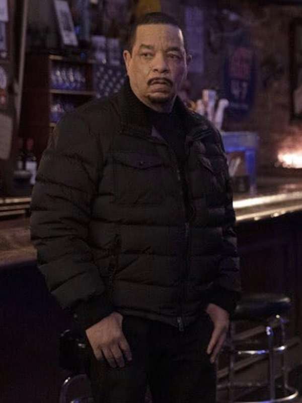 Odafin Tutuola Law and Order SVU Black Jacket