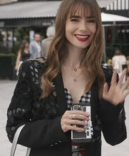 Emily Cooper Emily in Paris S03 Black Blazer Jacket