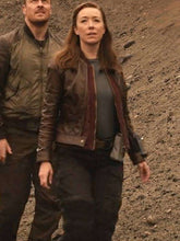 Lost In Space Molly Parker Leather Jacket