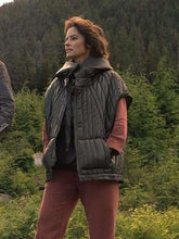 Lost in Space Dr Zachary Smith Black Hoodie Quilted Jacket