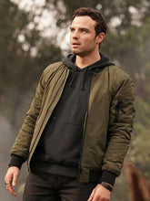 Lucas Hayes La Brea Green Bomber Jacket