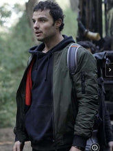 Lucas Hayes La Brea Green Bomber Jacket