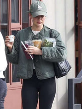 Lucy Hale Studio City 2025 Green Jacket