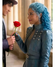 Descendants Wicked Wonderland Chloe Charming Blue Jacket