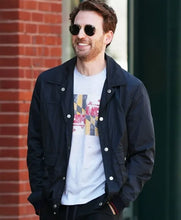 Materialists Chris Evans Blue Jacket