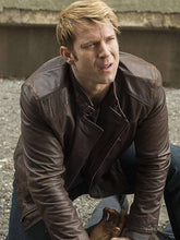 Jessica Jones Wil Traval Brown Leather Jacket