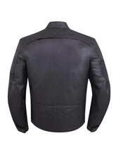LEATHER MOTORCYCLE JACKET FOR MENS