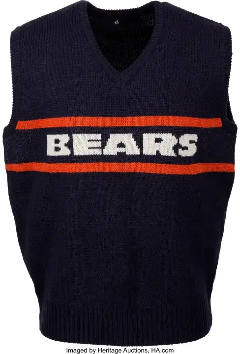 Mike Ditka Chicago Bears Sweater Vest
