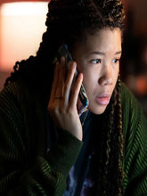 Storm Reid Missing 2023 Green Jacket