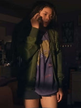 Storm Reid Missing 2023 Green Jacket