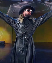 Seth Rollins Monday Night RAW 2025 Black Trench Coat