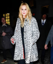 NYC Nicole Kidman Leopard Print Coat