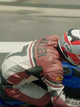One Fast Move 2024 K.J. Apa Racer Leather Jacket