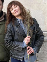 Olga Kurylenko Paradox Effect Black Leather Jacket