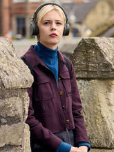 Ella Maisy Purvis Patience Burgundy Jacket