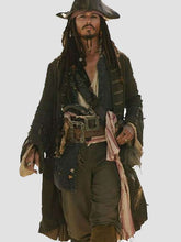 Pirates of the Caribbean Captain Jack Sparrow Trench Coat
