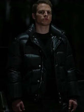 Brayden Weston Power Book II Ghost Black Puffer Jacket