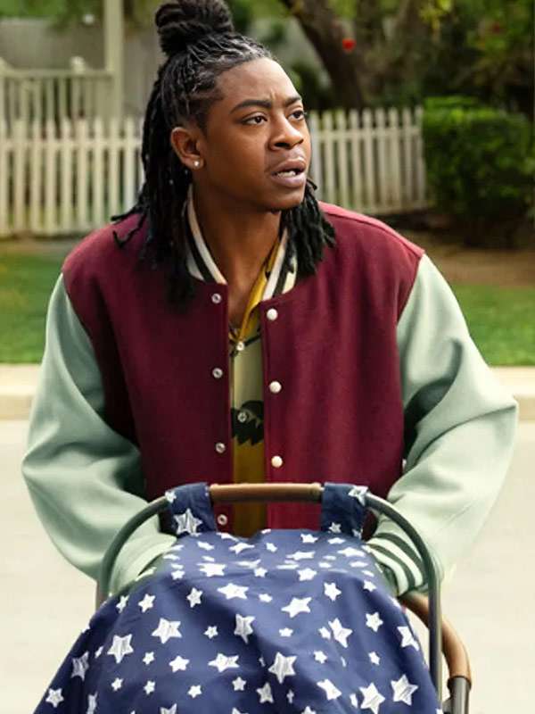 RJ Cyler The Burbs S01 Varsity Jacket