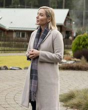 Rebecca Pendergast Tracker 2024 Grey Wool Long Coat