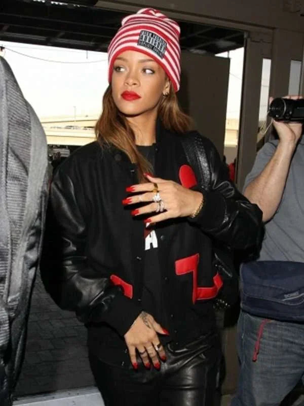 Varsity Jacket Rihanna Heart Love