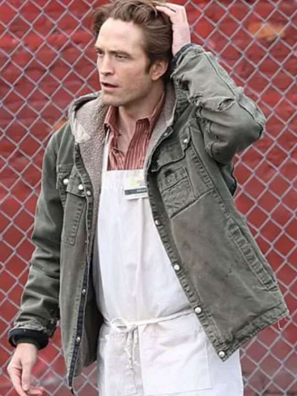 Robert Pattinson Here Comes the Flood Green Jacket