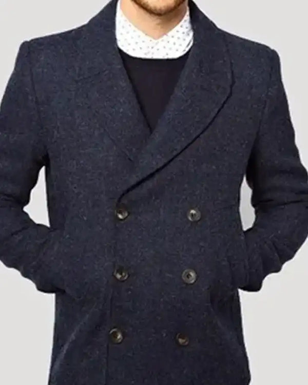 Doctor Who Season 15 Aneurin Barnard Blue Blazer