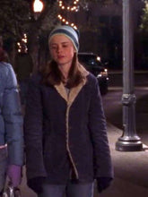 Gilmore Girls Rory Gilmore Blue Shearling Jacket