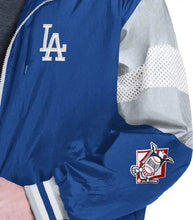 Royal/Gray LA Dodgers Legacy Lightweight Hooded Jacket