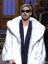 Snl Ryan Gosling White Fur Coat