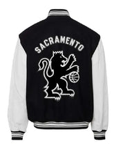 Sacramento Kings Wool and Leather Jacket