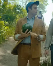 Douglas Booth Young Werther Brown Blazer