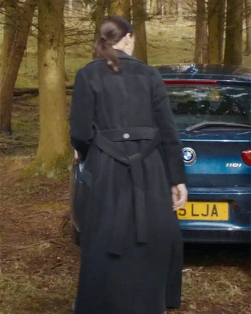Nia Emin Missing You S01 Black Trench Coat