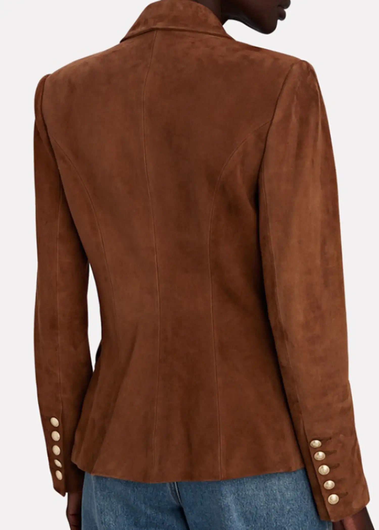 Alexandra Breckenridge Virgin River Brown Blazer