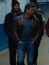 Ted Hitchcock Shoresy Brown Leather Coat