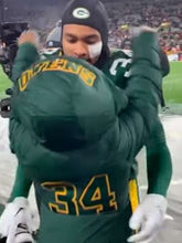 Simone Biles Green Bay Packers Puffer Jacket