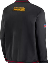 Sims Nike Washington Commanders Coaches Black Bomber Jacket