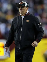 Sims Nike Washington Commanders Coaches Black Bomber Jacket
