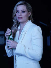 Elizabeth Banks Skincare 2024 White Blazer