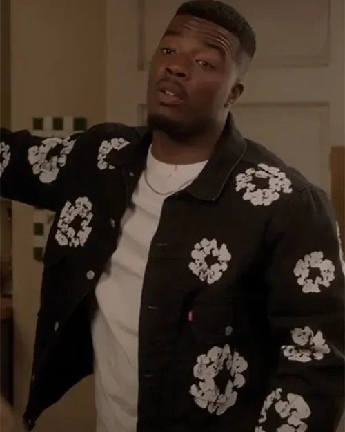 Spencer James All American Black Floral Jacket