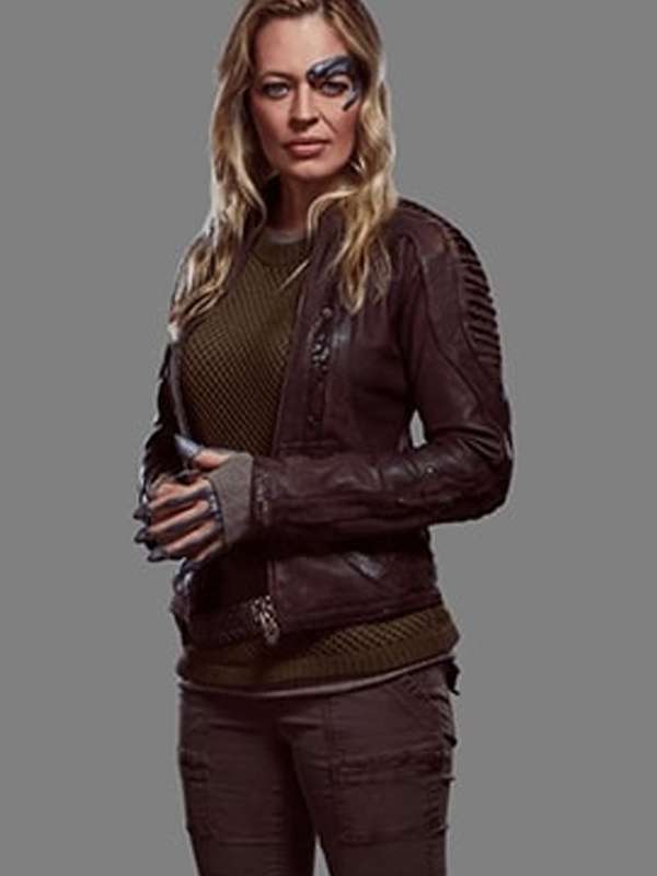 Seven of Nine Star Trek: Picard Leather Jacket