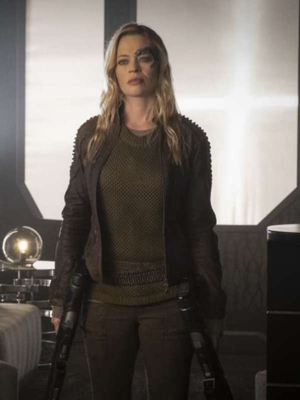 Seven of Nine Star Trek: Picard Leather Jacket