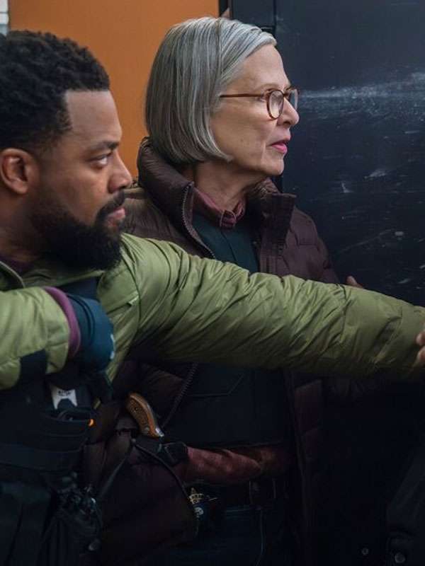 Trudy Platt Chicago PD S13 Brown Puffer Jacket