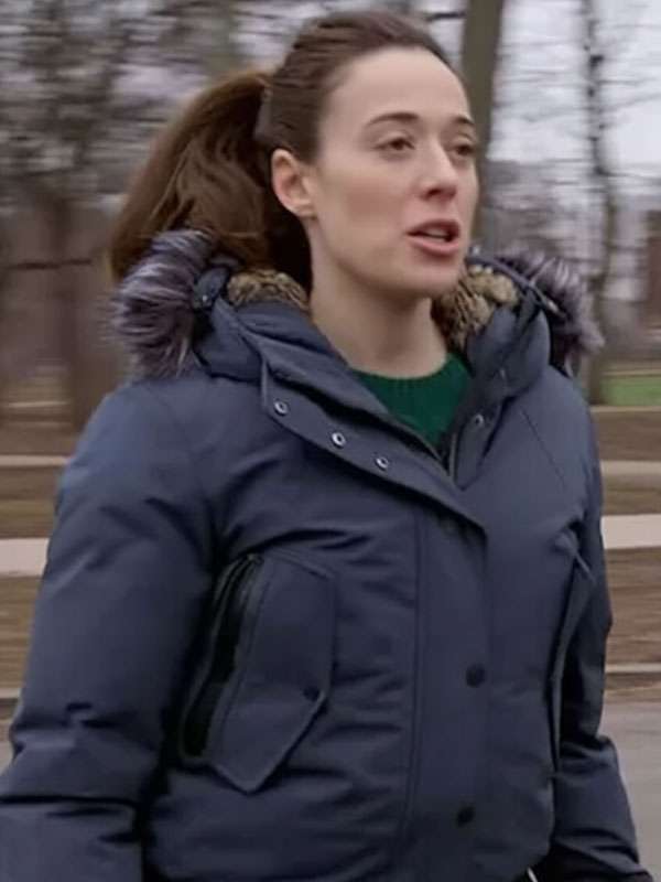 Kim Burgess Chicago PD S12 Blue Parka Jacket