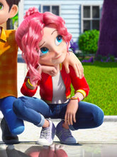 Shasha and Milo Shasha Red Bomber Jacket