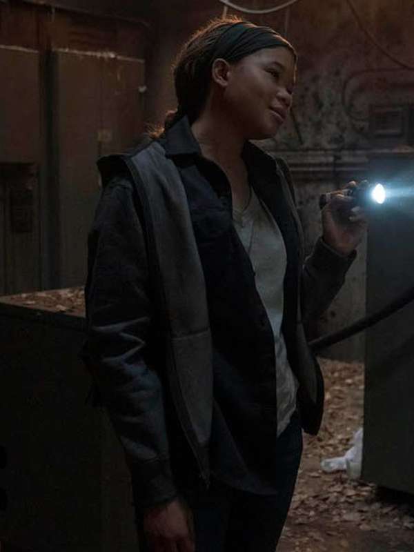 Riley Abel The Last of Us Grey Hoodie