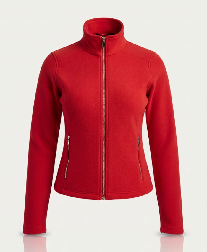 Tate McRae Commercial 2026 Red Jacket