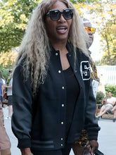 Serena Williams Paris Olympics 2024 Varsity Jacket