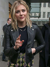 Chloe Grace Moretz The 5th Wave Black Leather Jacket