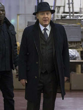 James Spader The Blacklist Wool Trench Coat
